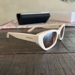 Givenchy cream sunglasses